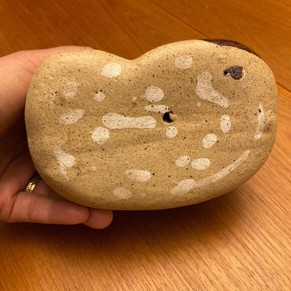 Vintage Tonala Pottery Handpainted Cat - Picture 7 of 7